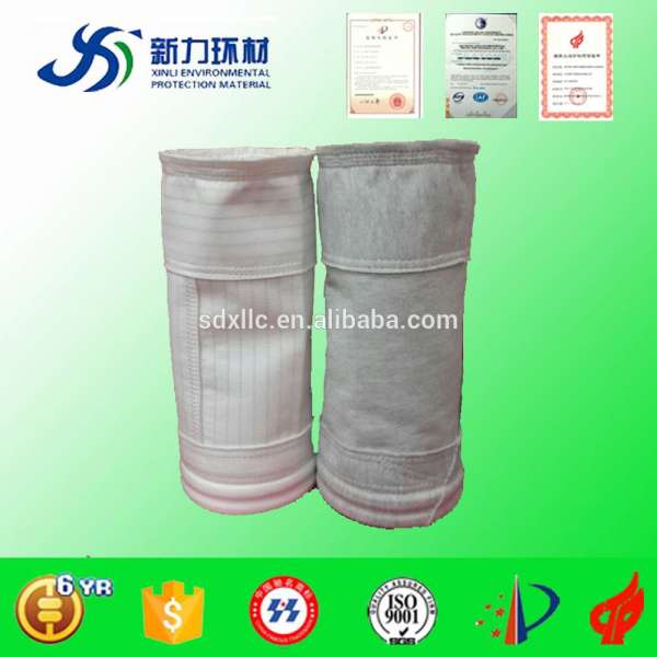 nonwoven polyester cement dust collector filter bag