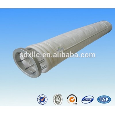 nonwoven Polyester filter bag industry filter with PTFE membrane used in Cement plant for dust collecting